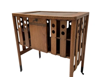 Vienna Secession Cabinet with Small Door, 1900s